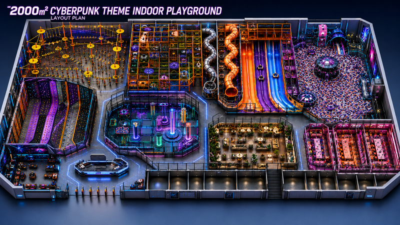 Indoor Playground Project for Shopping Mall in Uzbekistan