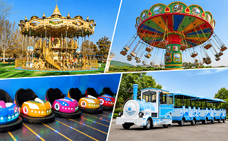 classic amusement park family rides