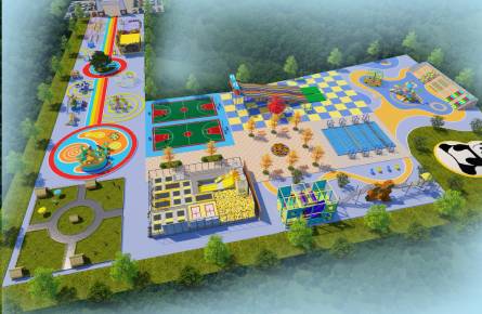 coûts de construction du terrain du parc d'attractions