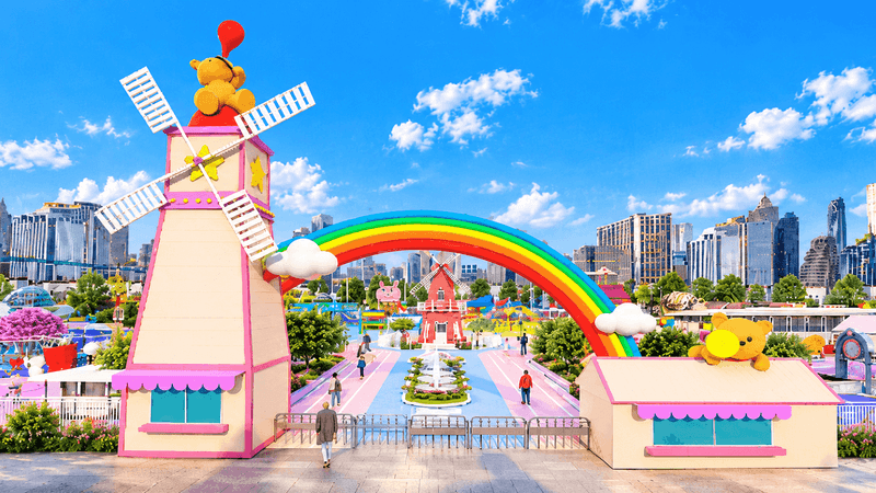Outdoor Theme Park Solution