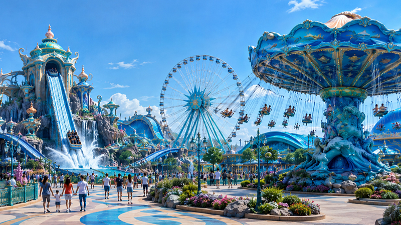 Outdoor Theme Park Solution