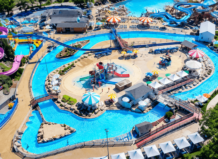 outdoor water park layout design