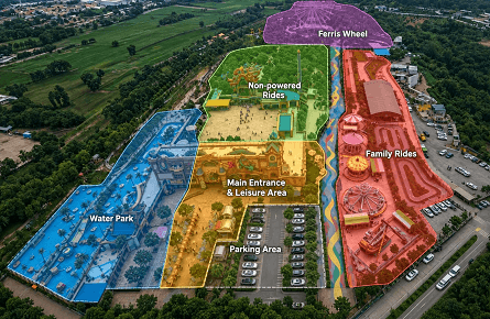 theme park planning and layout design