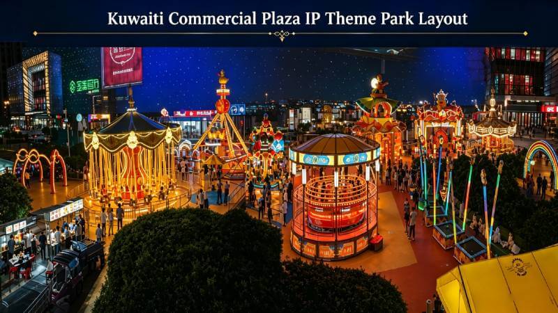 3,000sqm Commercial Plaza IP Theme Park Project in Kuwait