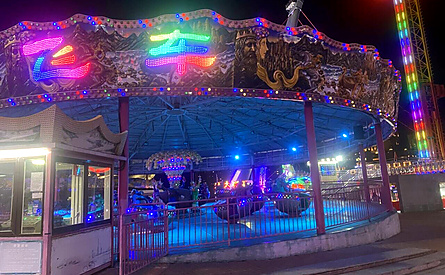 amusement park ride with high maintenance costs