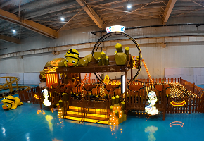 factory test for the LT duck track amusement train ride