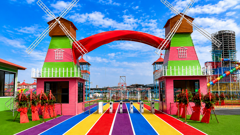 15,000sqm Outdoor Non-powered Adventure Park Project in Malaysia